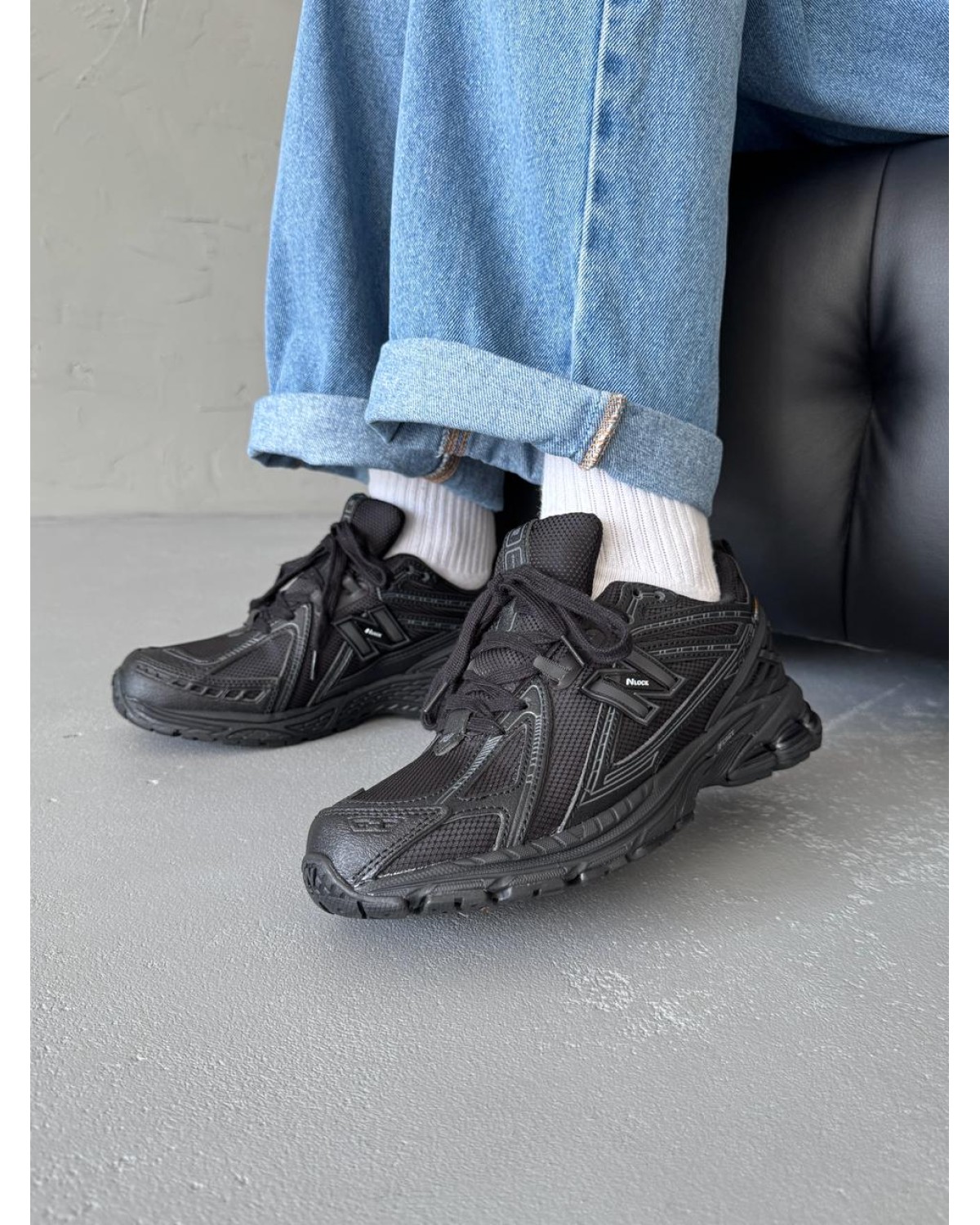 New Balance 1906R Full Black Cordura