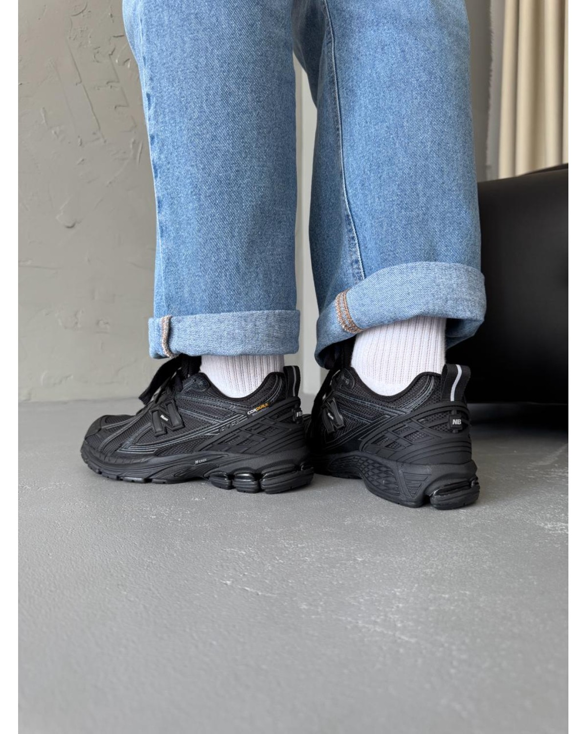 New Balance 1906R Full Black Cordura