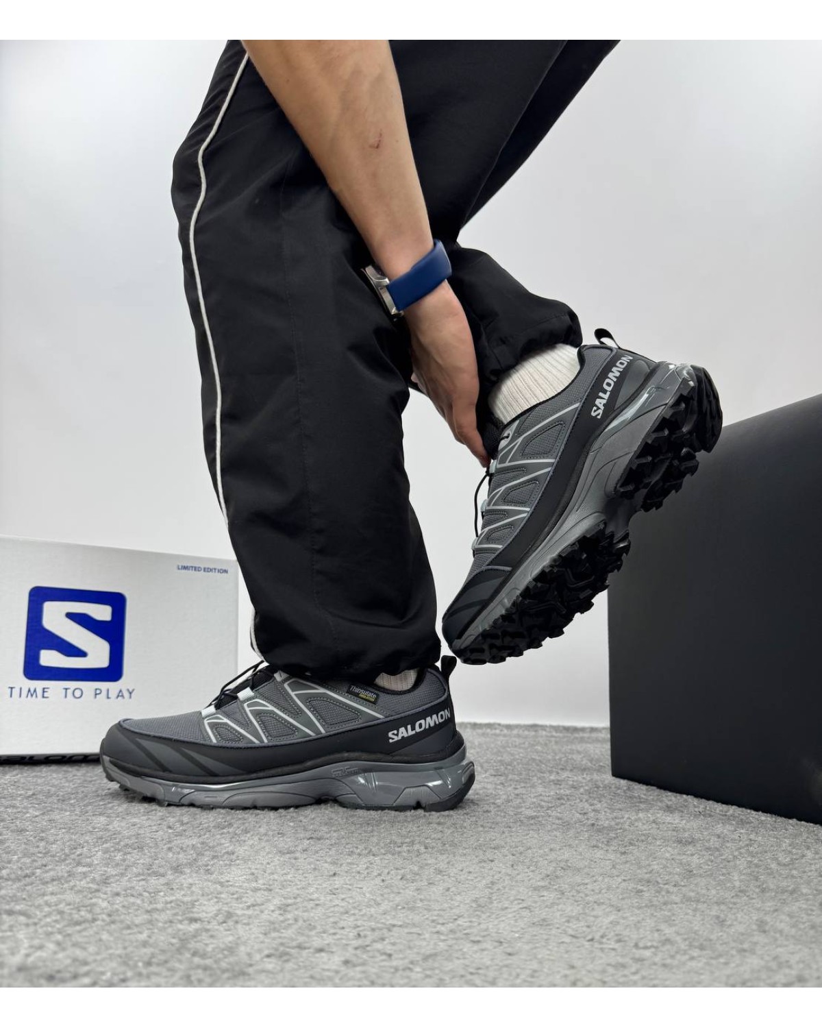 Salomon XT-6 Expanse Winter Grey Black Gore-Tex