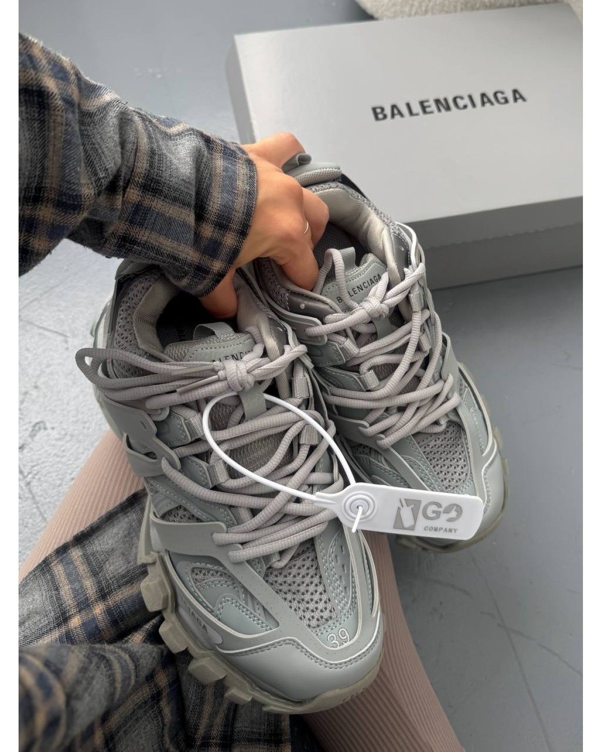 Balenciaga Track Gray