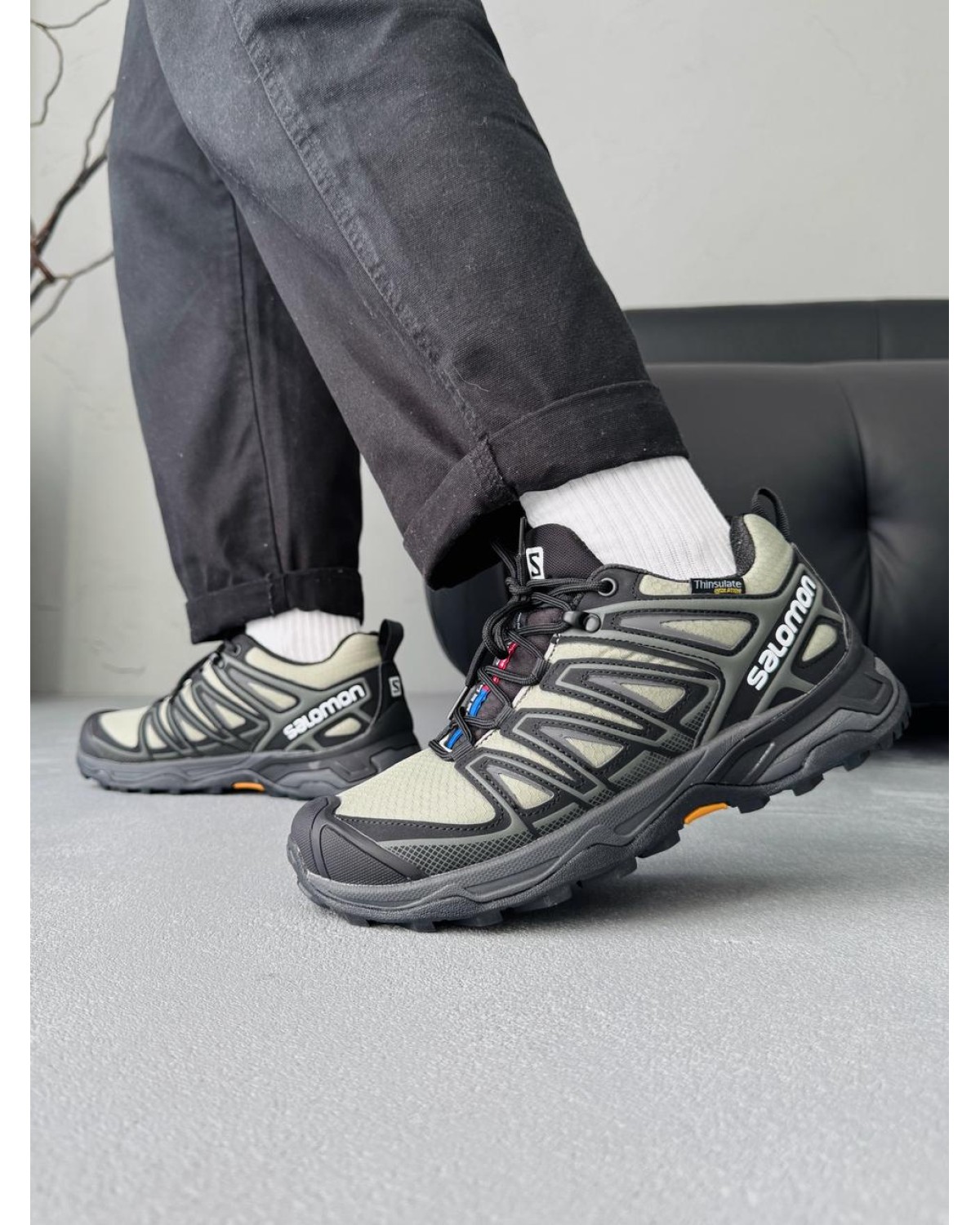 Salomon Speed Cross Pro Khaki/Black Gore-Tex Salomon Speed Cross Pro Khaki/Black Gore-Tex