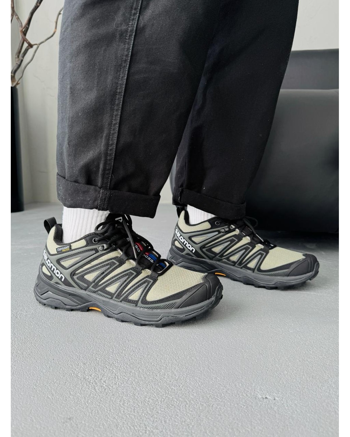 Salomon Speed Cross Pro Khaki/Black Gore-Tex Salomon Speed Cross Pro Khaki/Black Gore-Tex