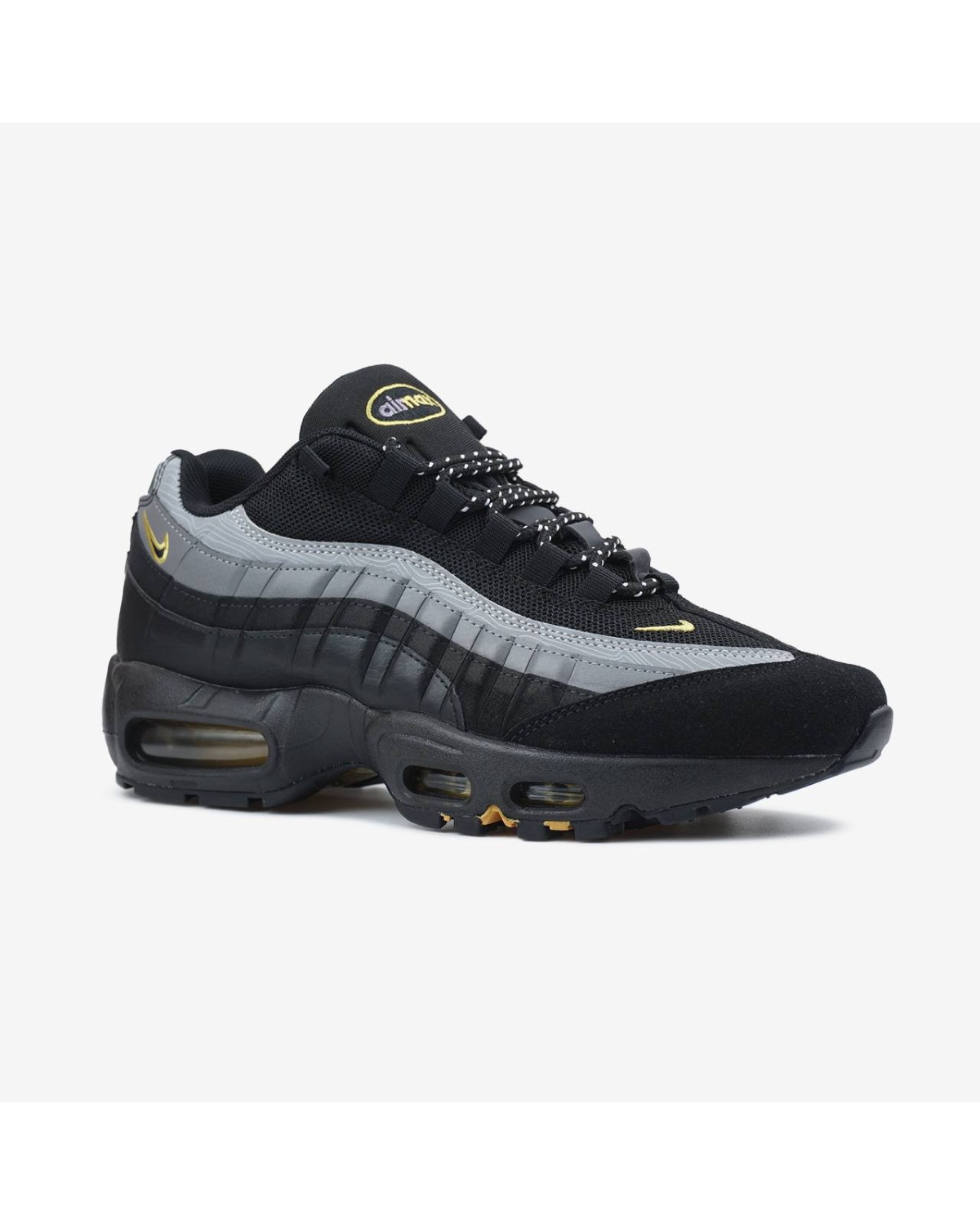 Nike Air Max 95 Black Grey Yellow