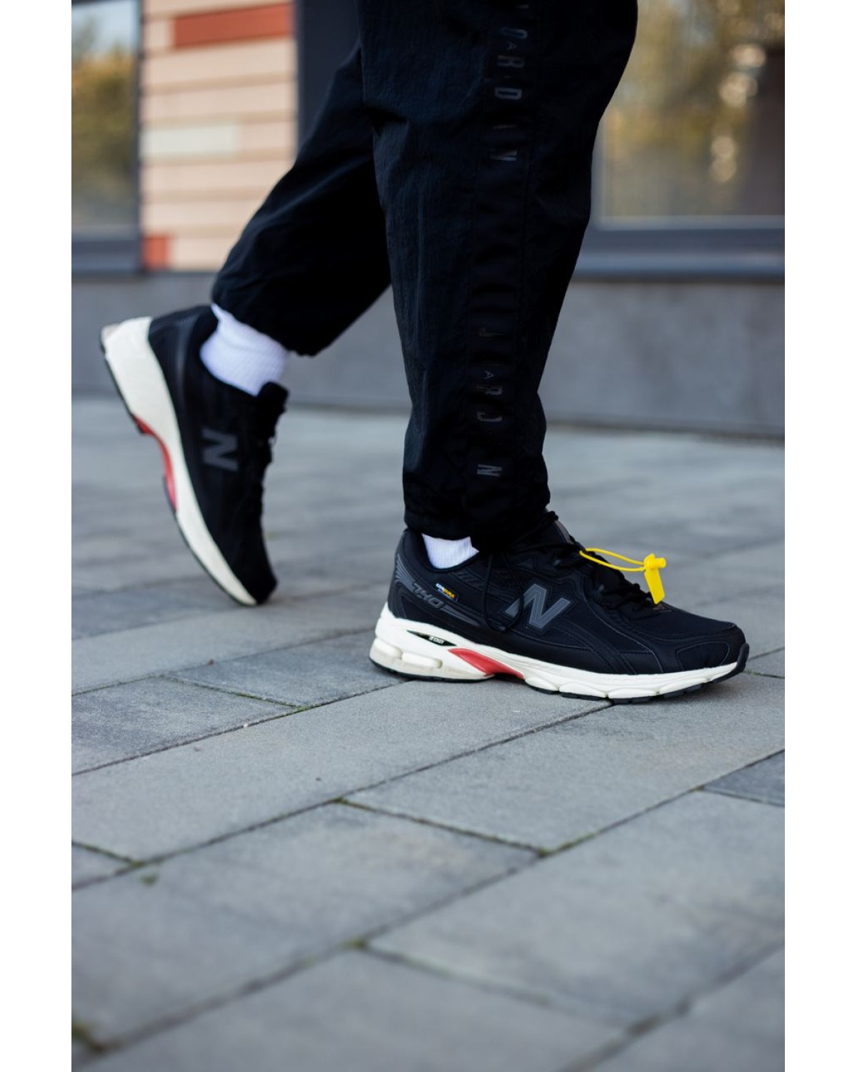 New Balance 740 Cordura Black/White/Red
