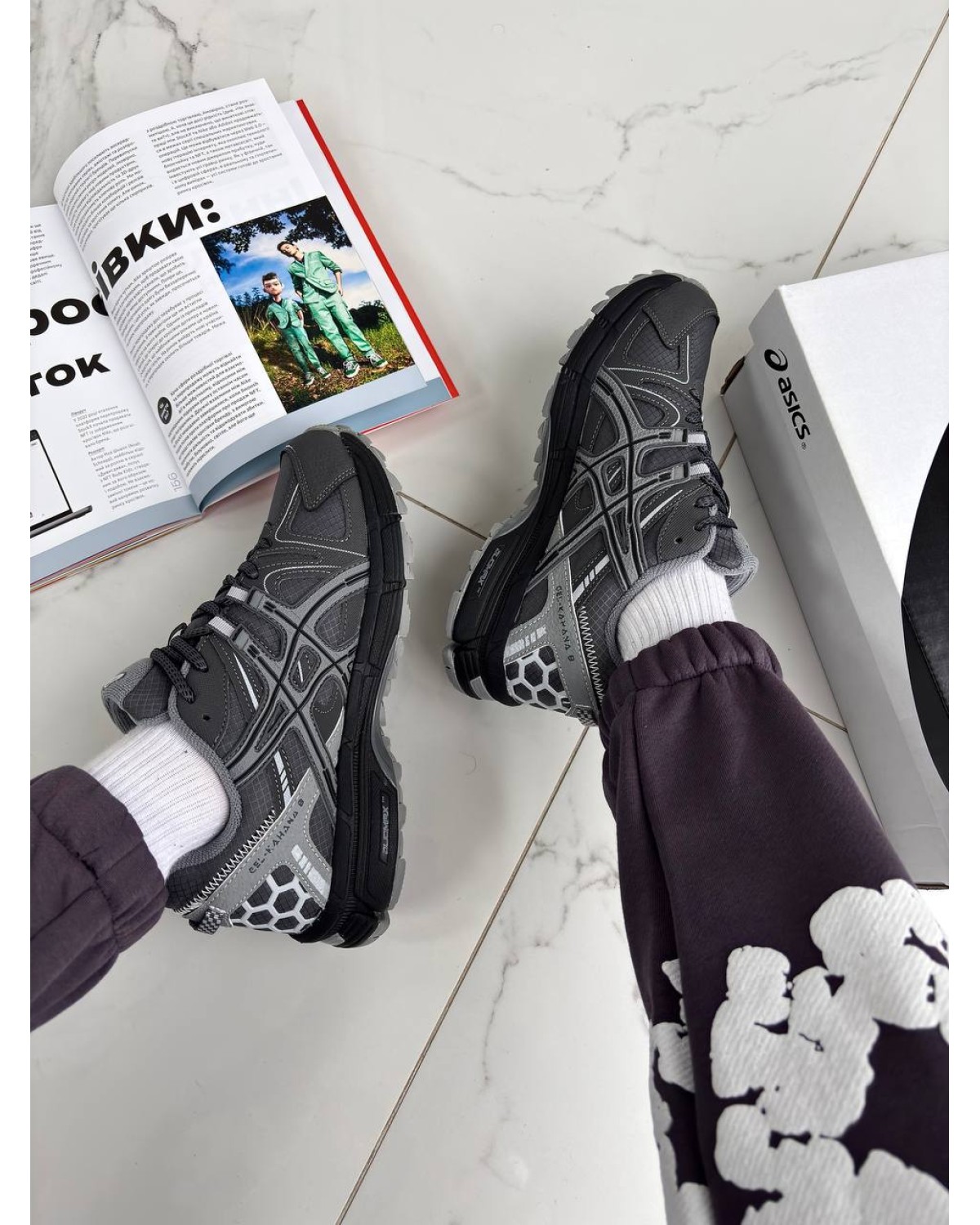 Asics Gel Kahana 8 Termo Grey