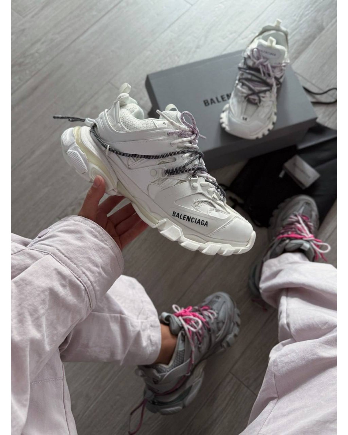 Balenciaga Track Trail Laces