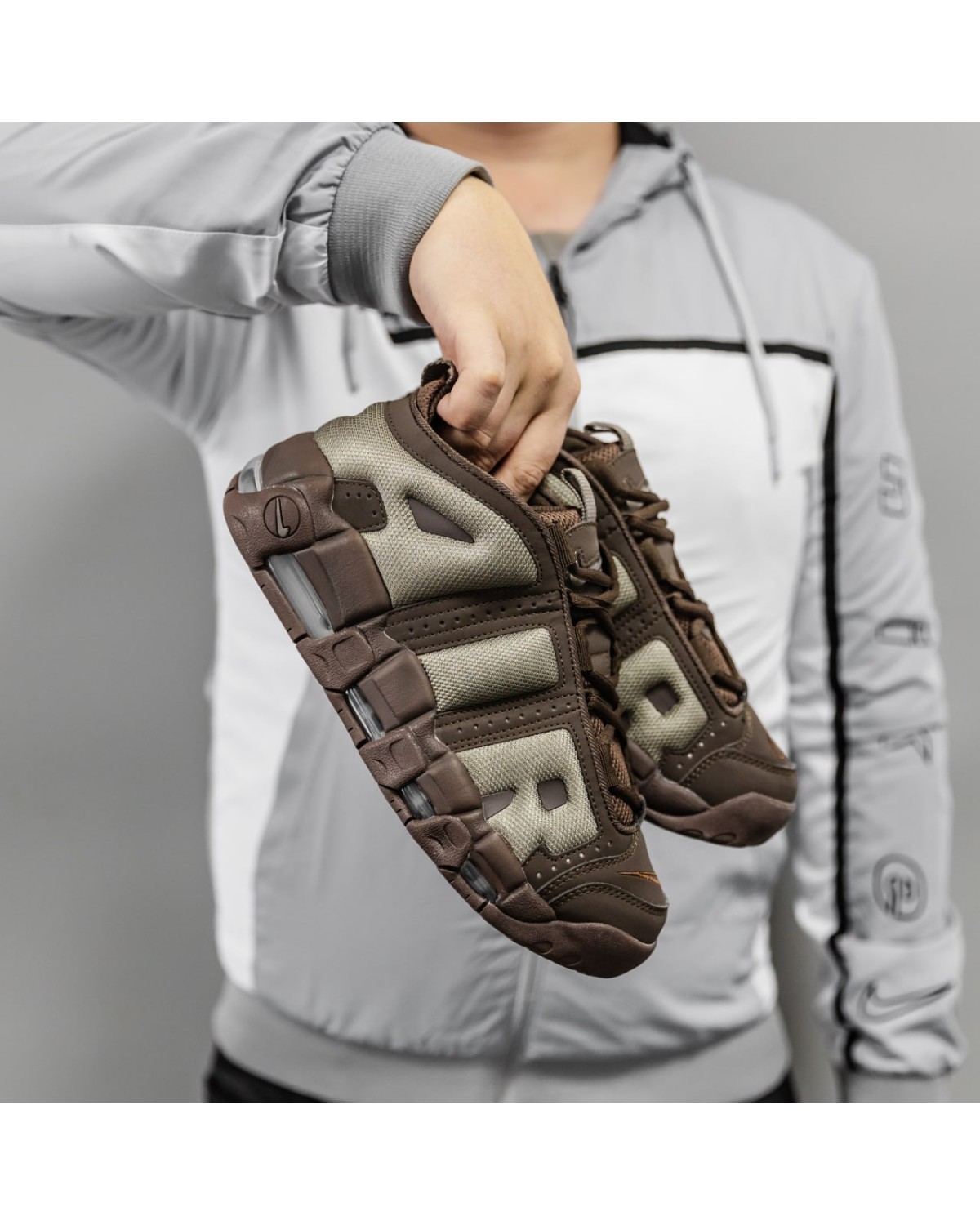 Nike Air More Uptempo Brown LOW