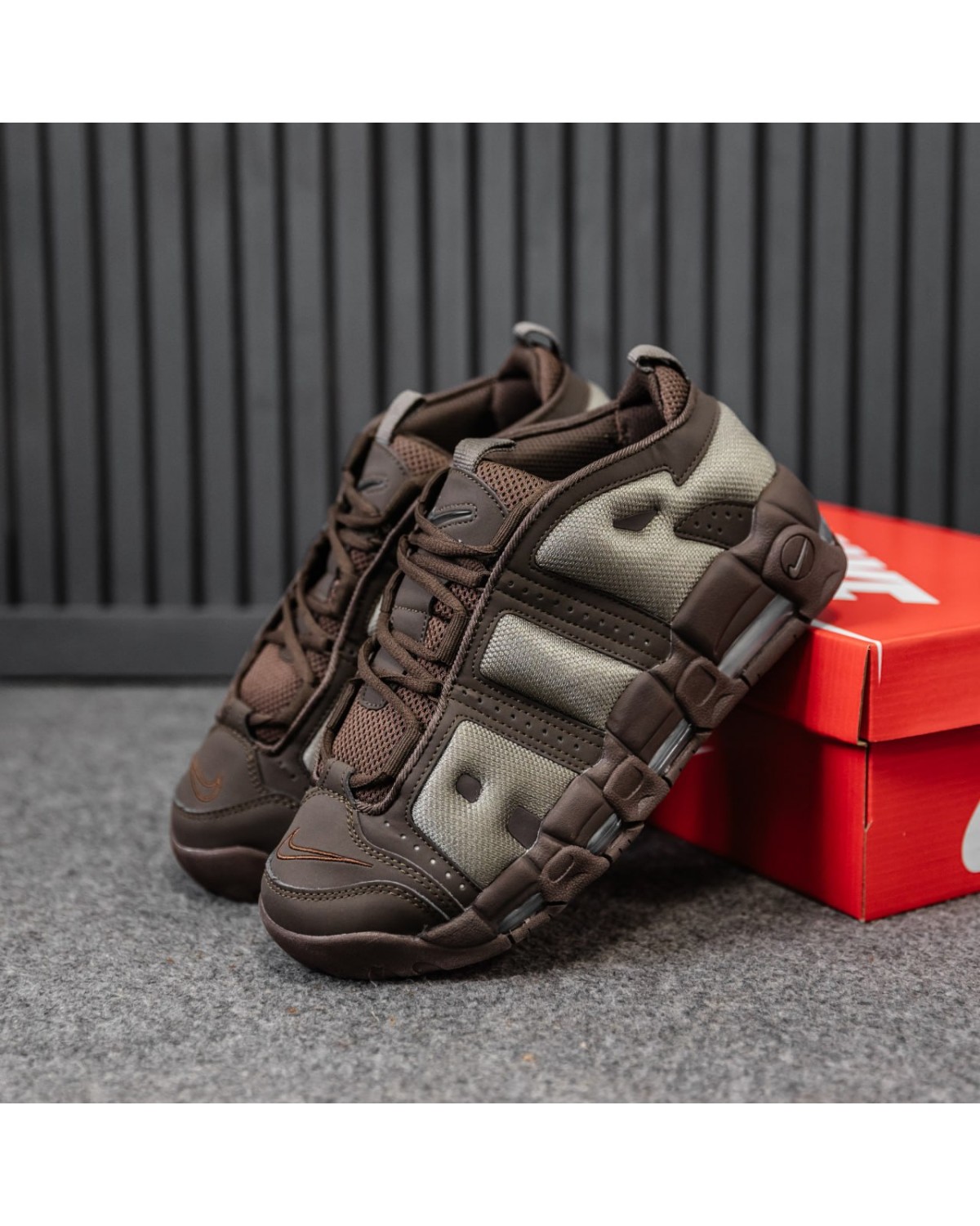Nike Air More Uptempo Brown LOW