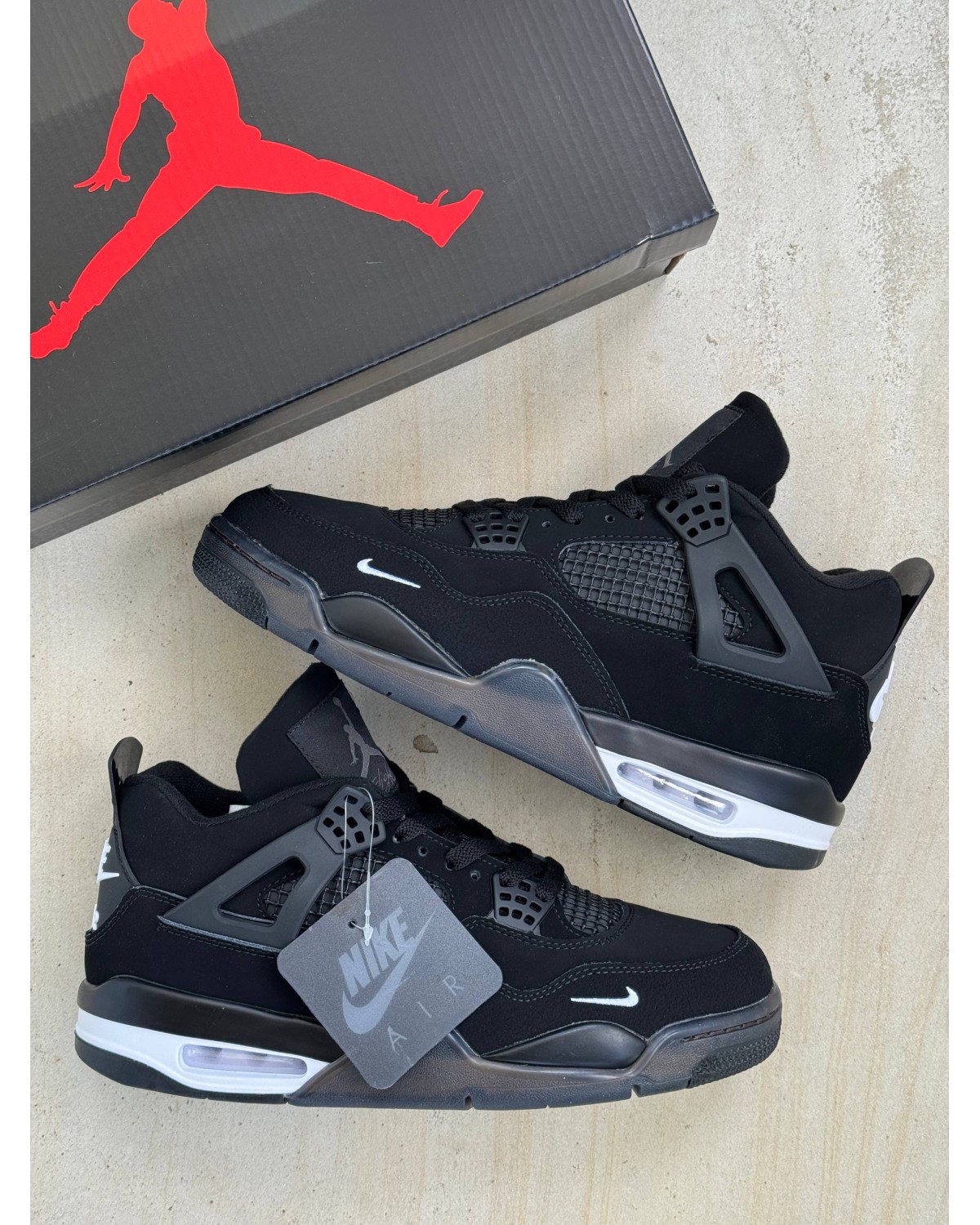 Nike Air Jordan 4 Nigel 'Brick by Brick' Black