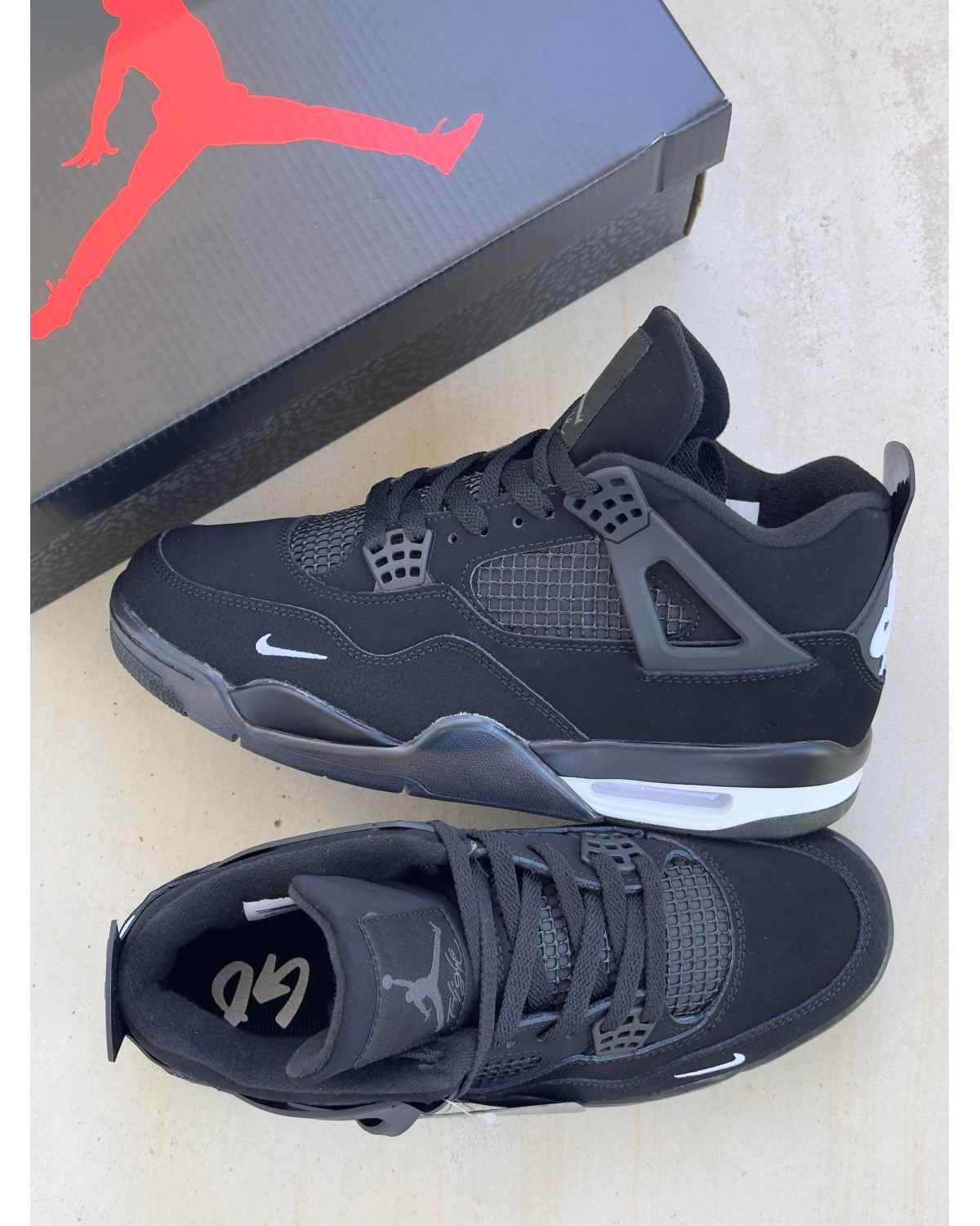 Nike Air Jordan 4 Nigel 'Brick by Brick' Black Nike Air Jordan 4 Nigel 'Brick by Brick' Black