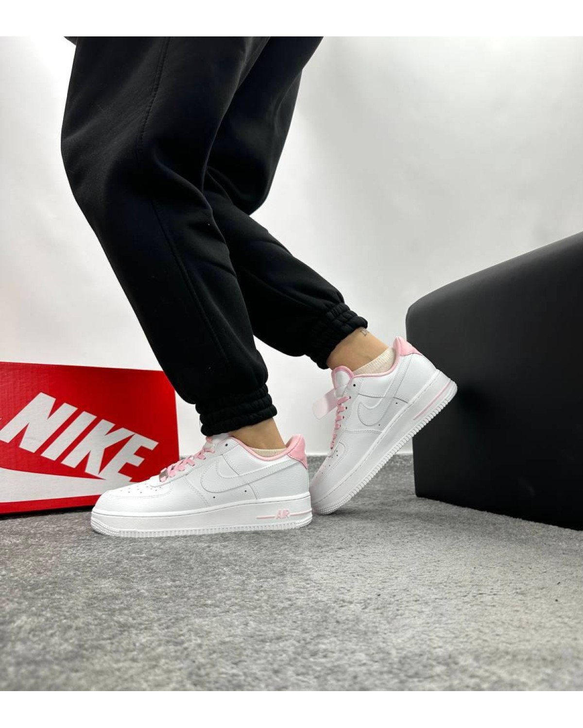 Nike Air Force White Pink Nike Air Force White Pink