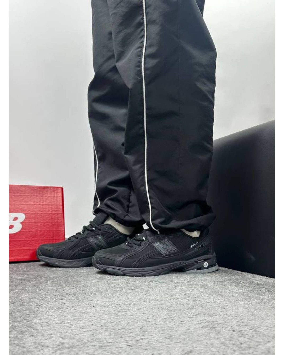 New Balance 740 Black Cordura