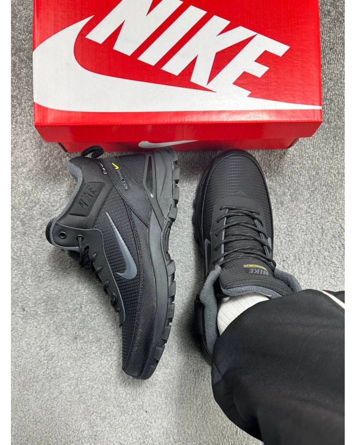 Nike Rivah High Black Grey Gore-Tex