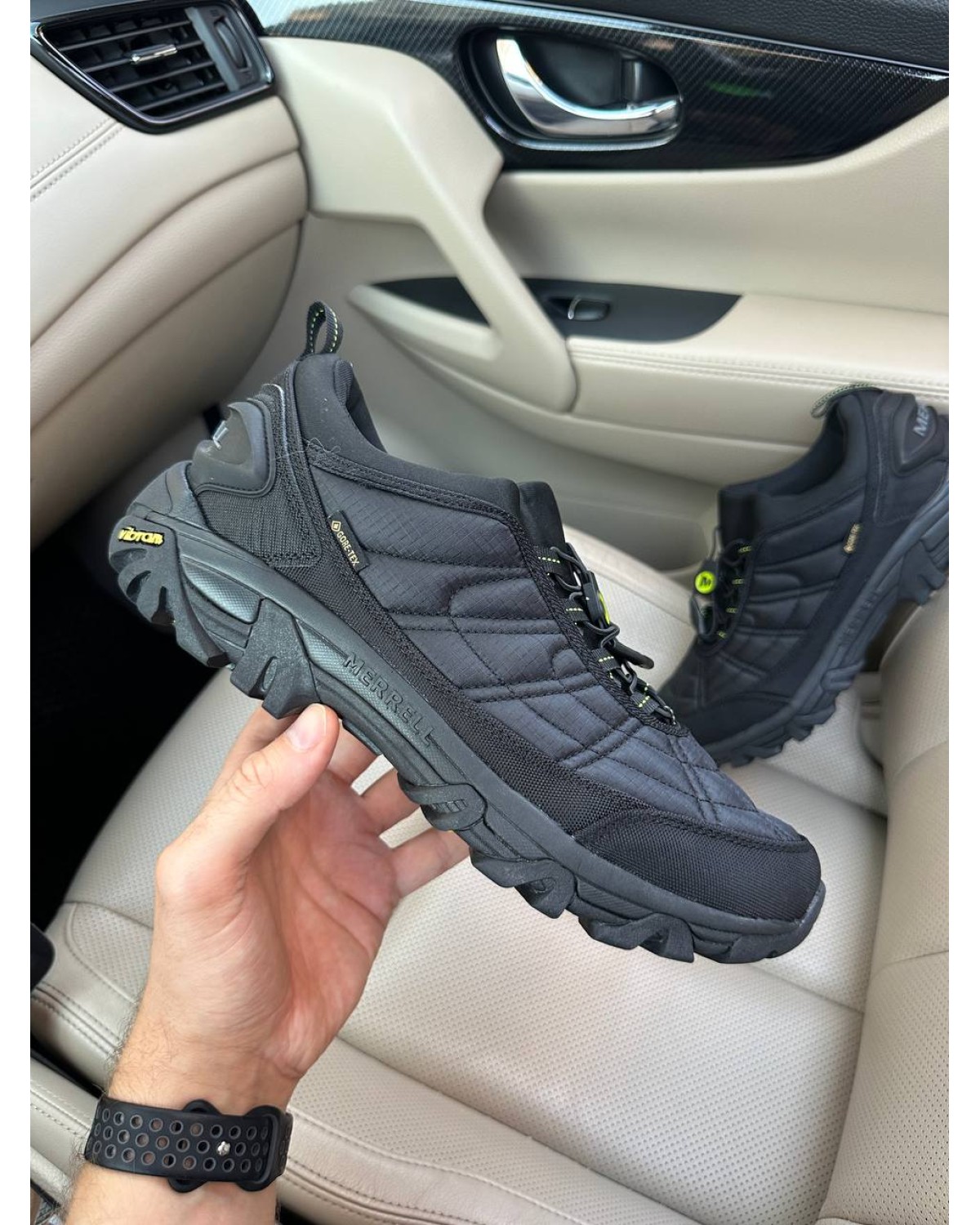 Merrell Ice Cap Moc III Black Light Green