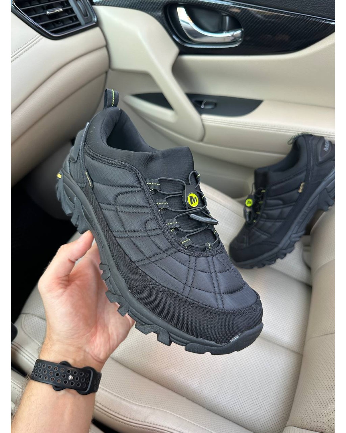 Merrell Ice Cap Moc III Black Light Green Merrell Ice Cap Moc III Black Light Green