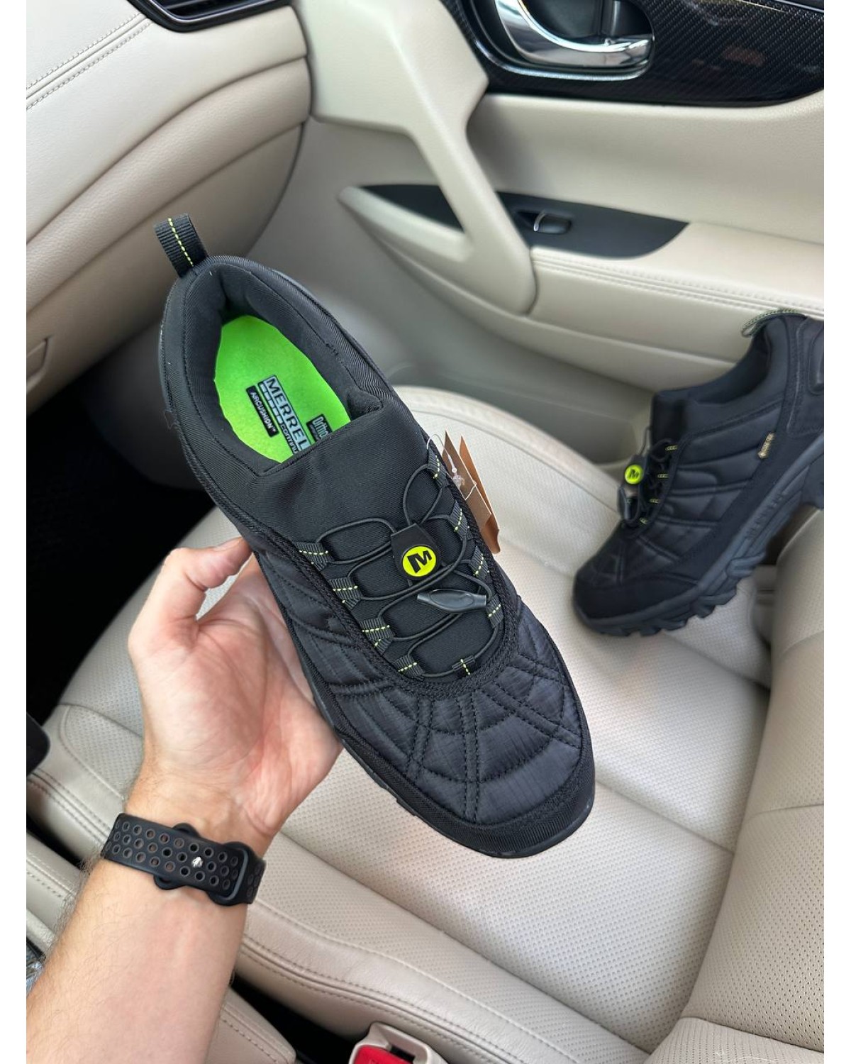 Merrell Ice Cap Moc III Black Light Green Merrell Ice Cap Moc III Black Light Green