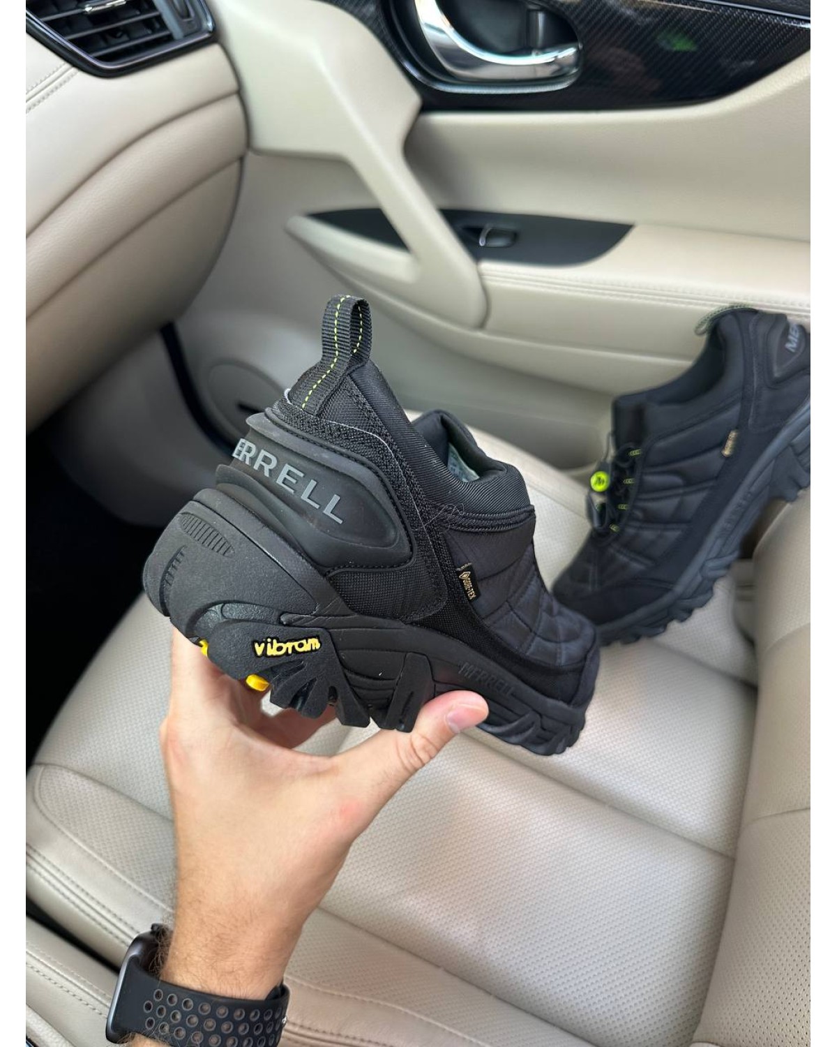 Merrell Ice Cap Moc III Black Light Green Merrell Ice Cap Moc III Black Light Green