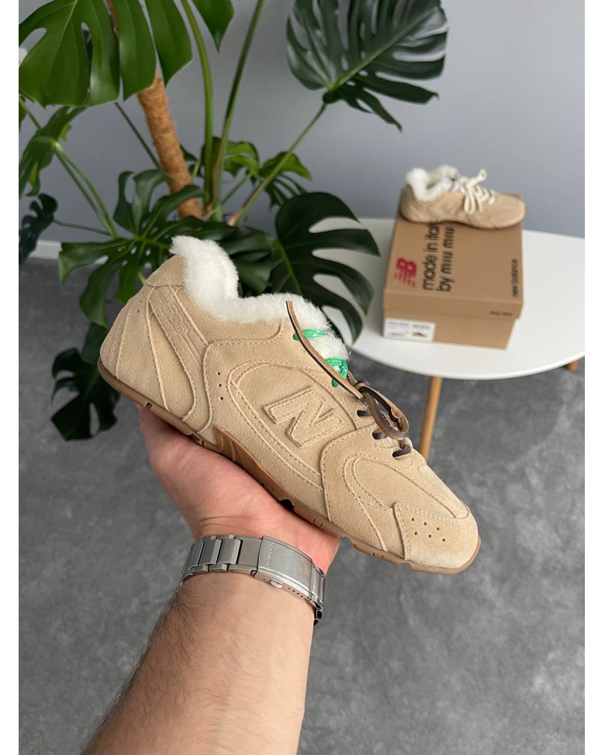 New Balance x Miu Miu 530 Brown