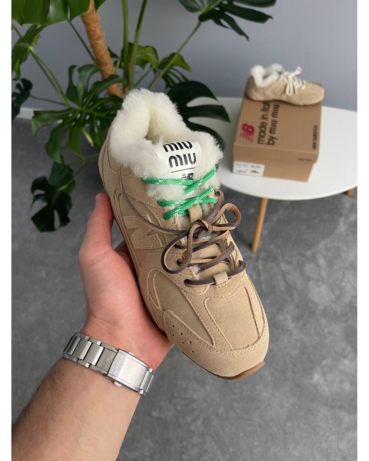 New Balance x Miu Miu 530 Brown