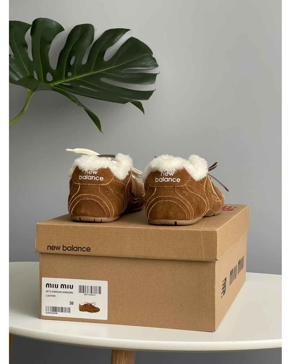 New Balance x Miu Miu 530 Brown Fur