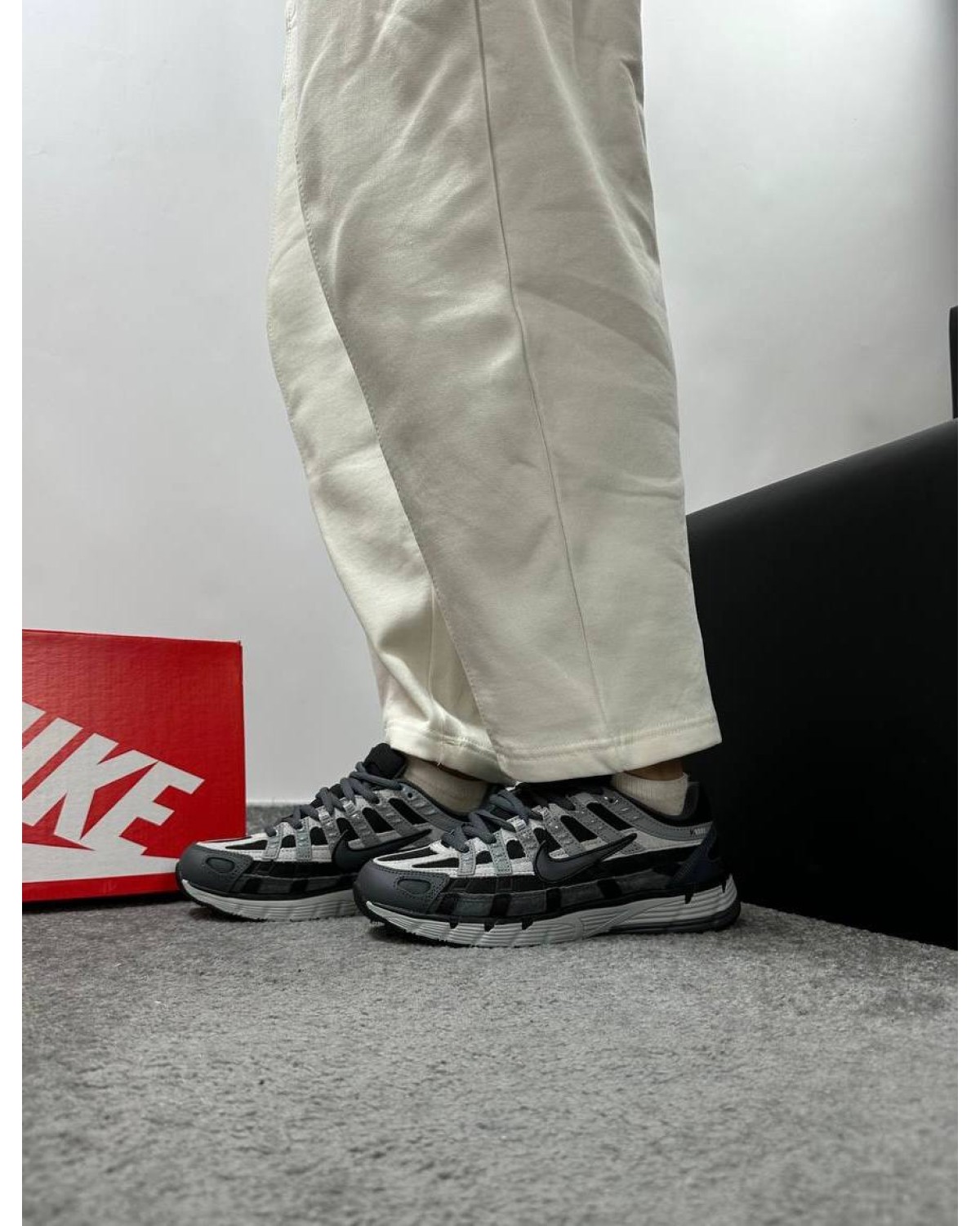 Nike P-6000 Black Grey Gore Tex