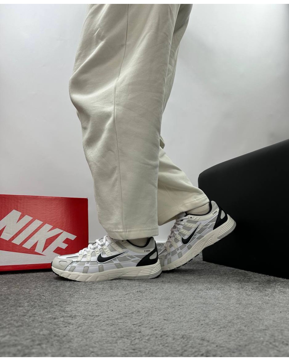 Nike P-6000 White Black Gore Tex Nike P-6000 White Black Gore Tex