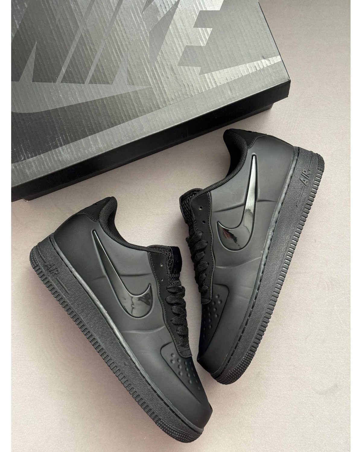 Nike Air Force 1 “Foamposite Black”