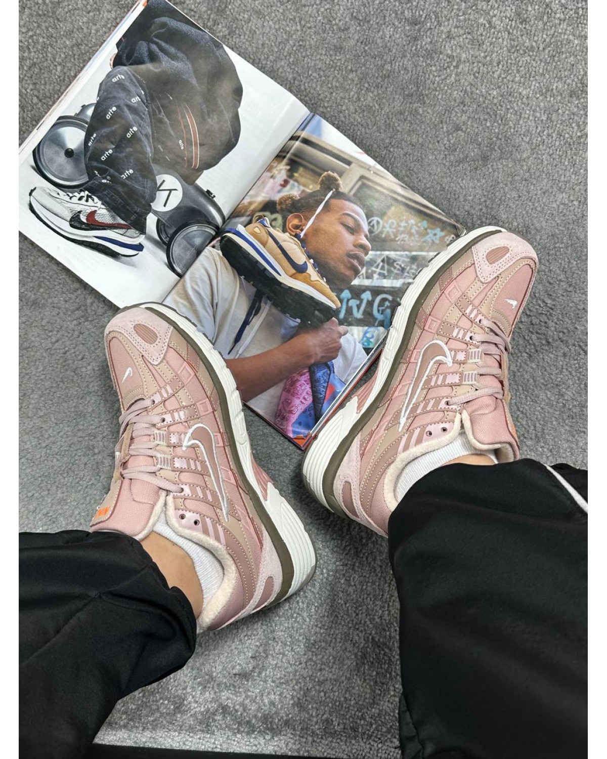 Nike P-6000 White Pink Gore Tex