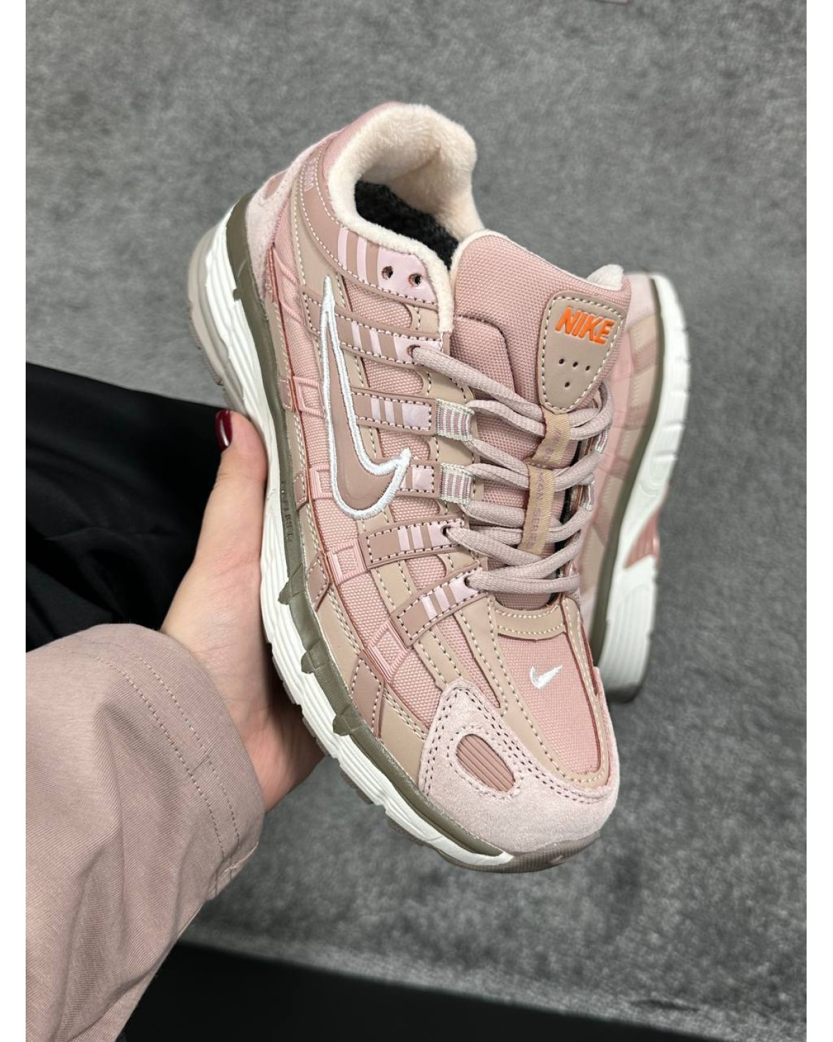 Nike P-6000 White Pink Gore Tex