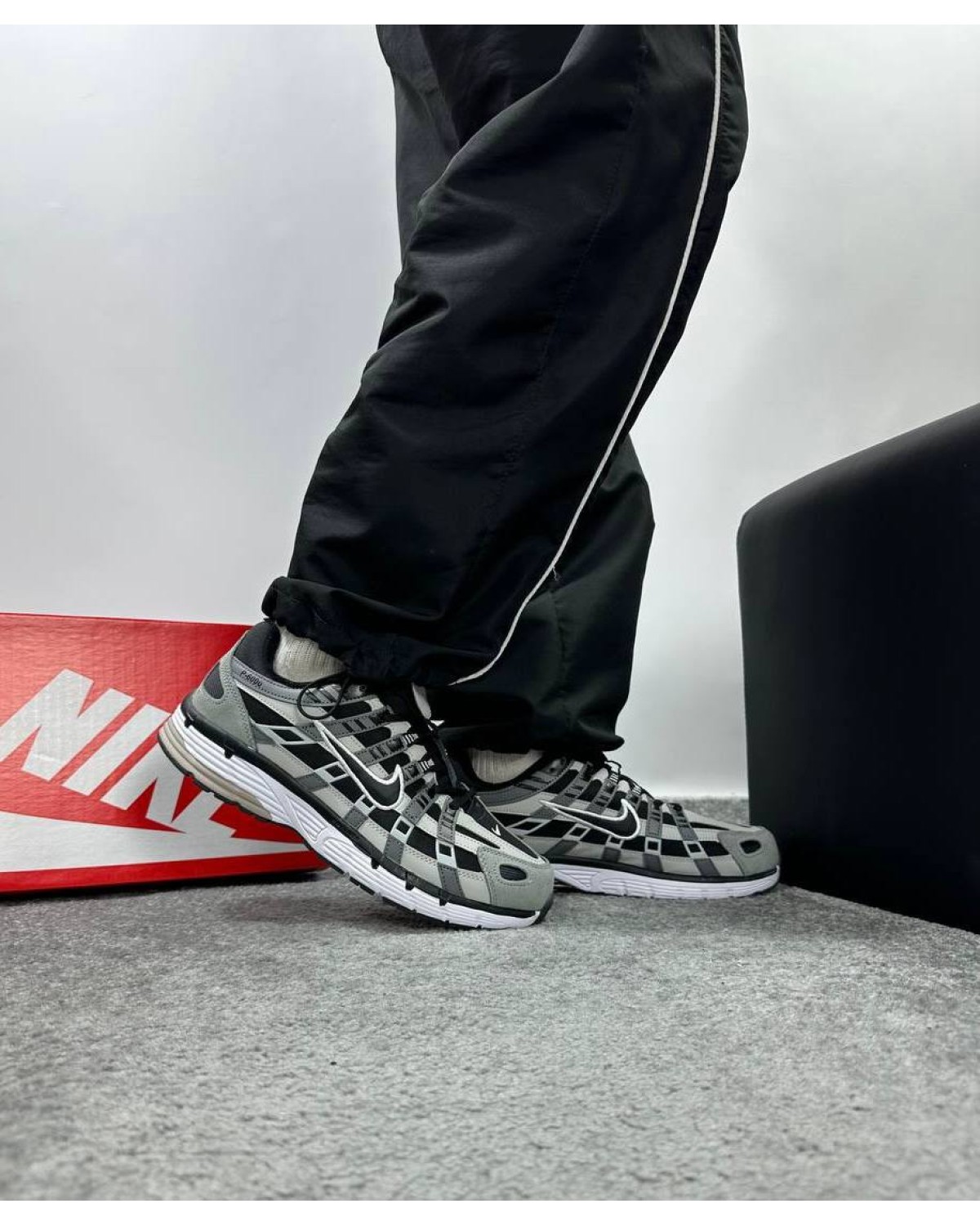 Nike P-6000 White Grey Gore Tex