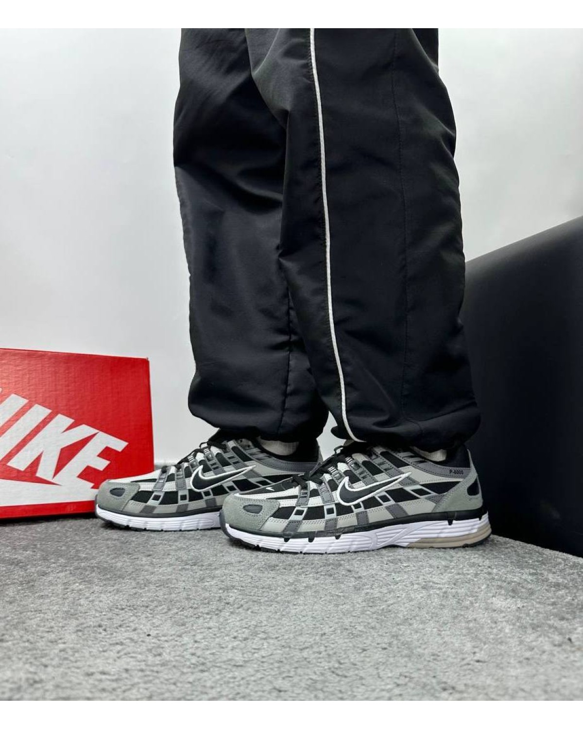 Nike P-6000 White Grey Gore Tex