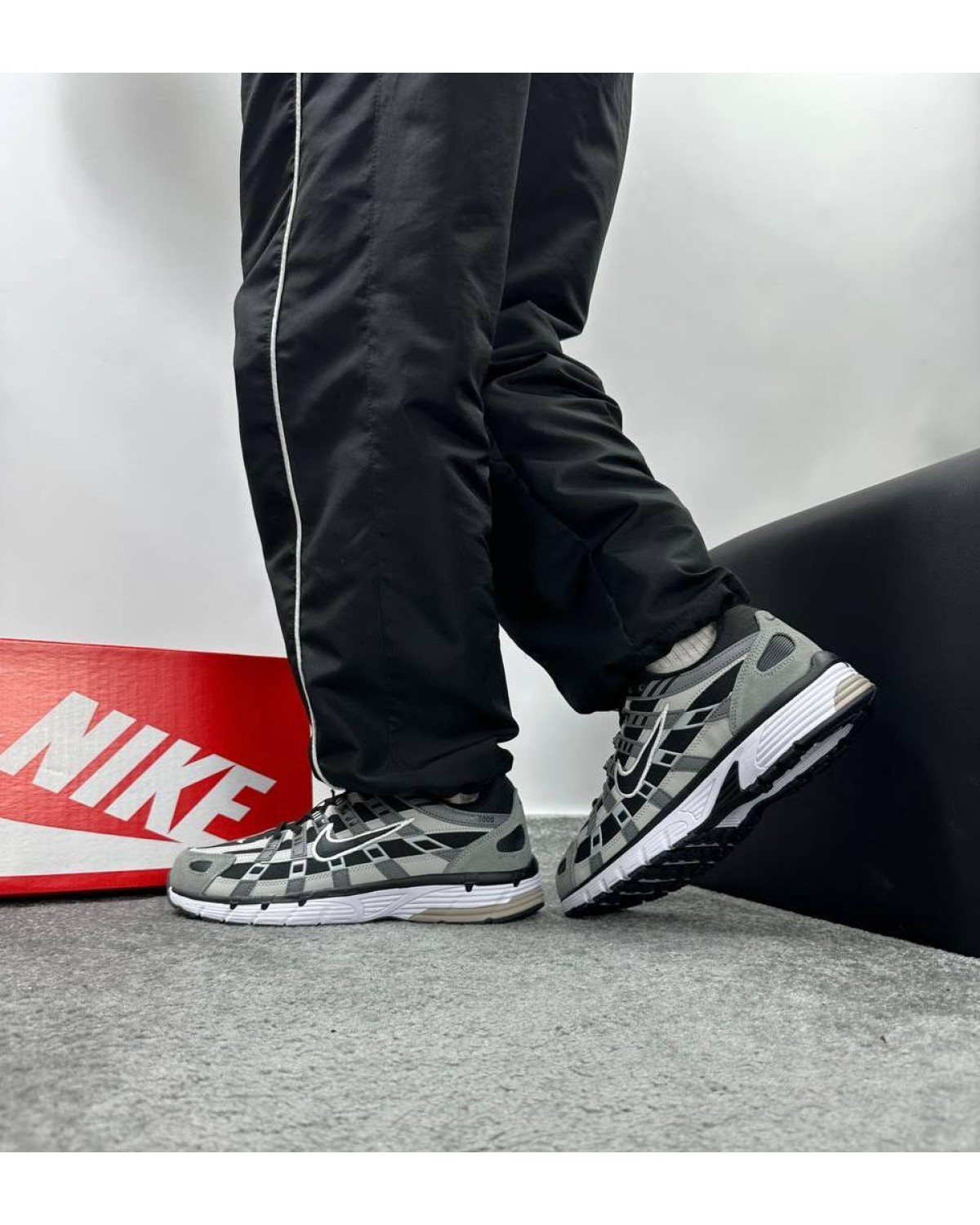 Nike P-6000 White Grey Gore Tex