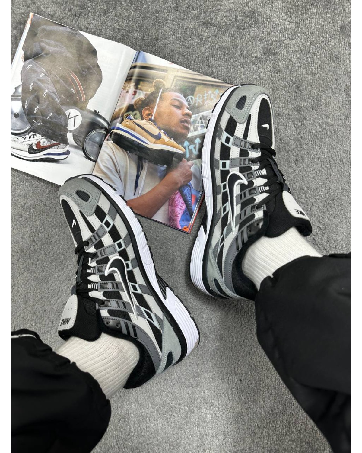 Nike P-6000 White Grey Gore Tex