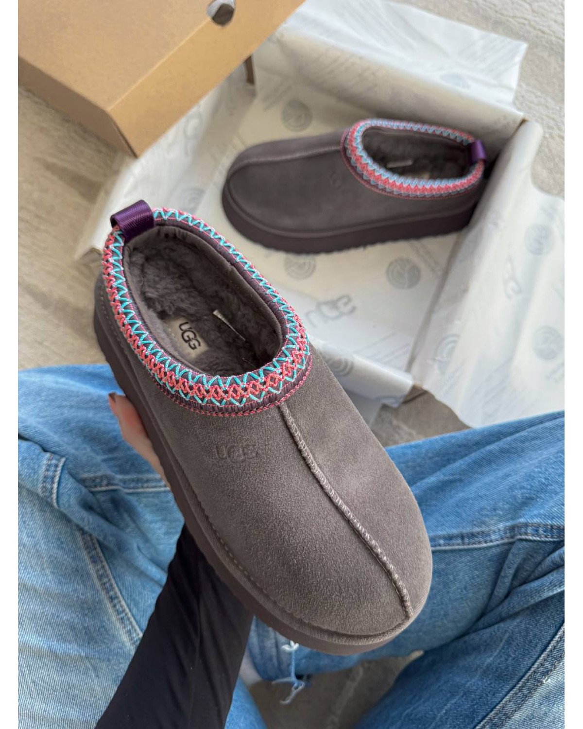 UGG Tasman Platform Grey