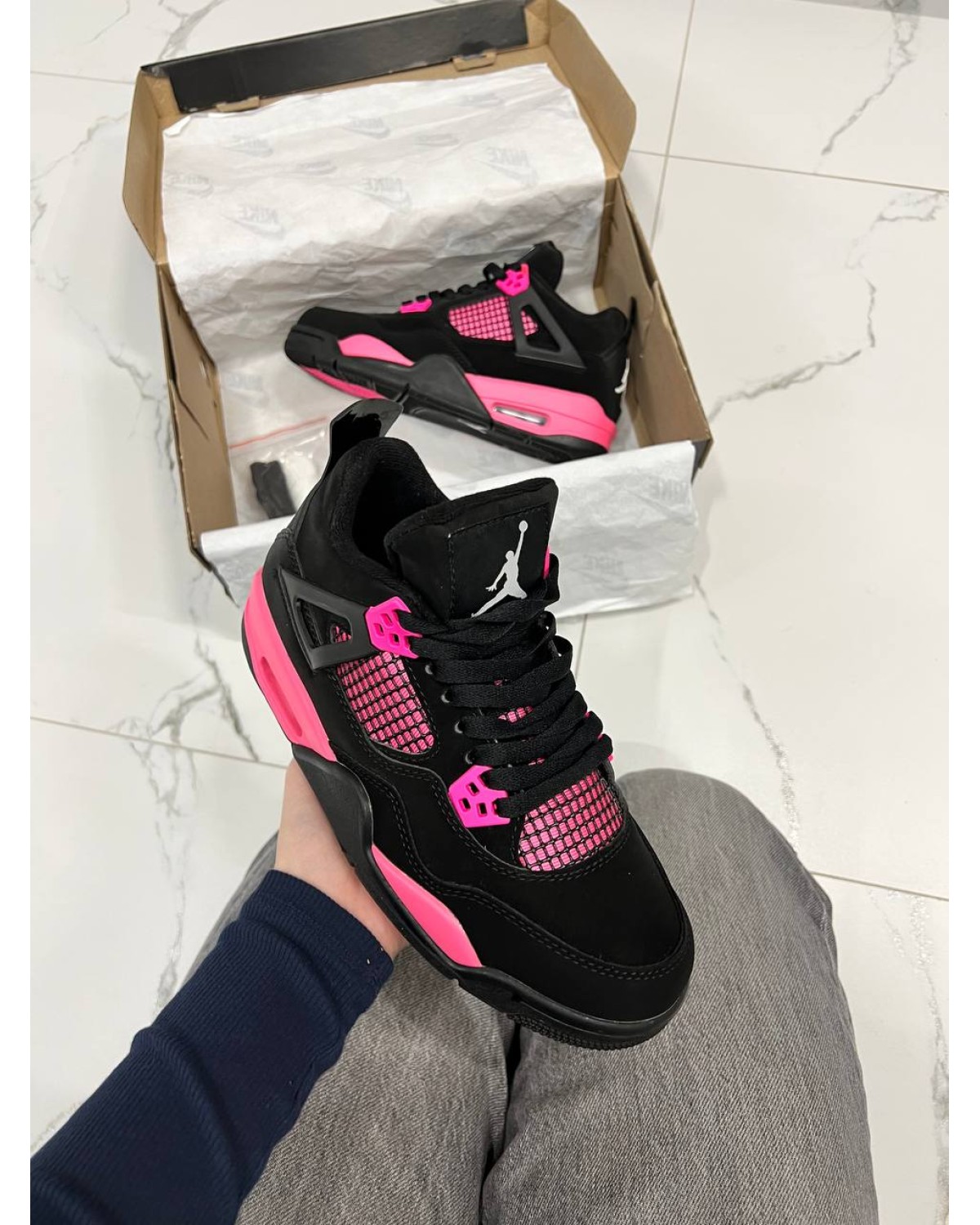 Jordan 4 Retro Neon Pink Jordan 4 Retro Neon Pink