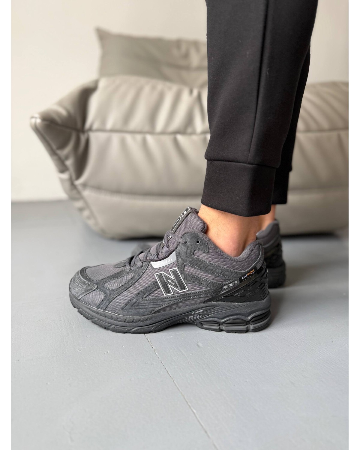 New Balance 1906R Dark Grey Black Gore-Tex Fur