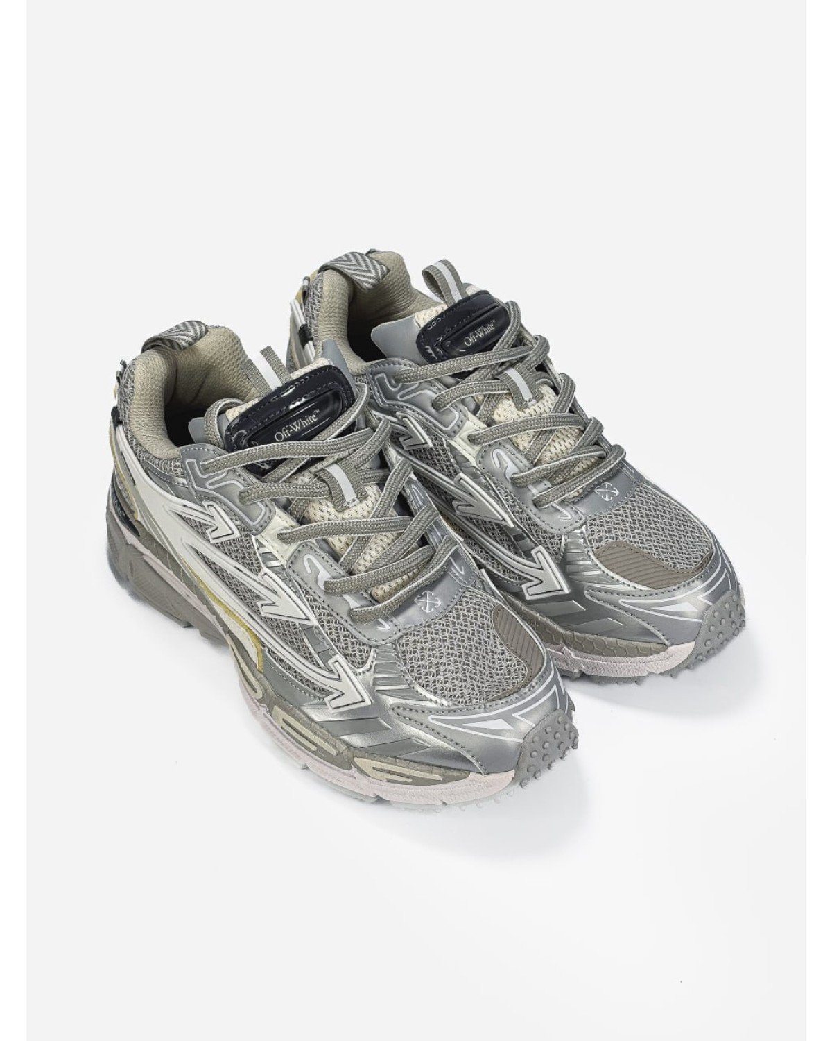 Off-White Be Right Back White Silver