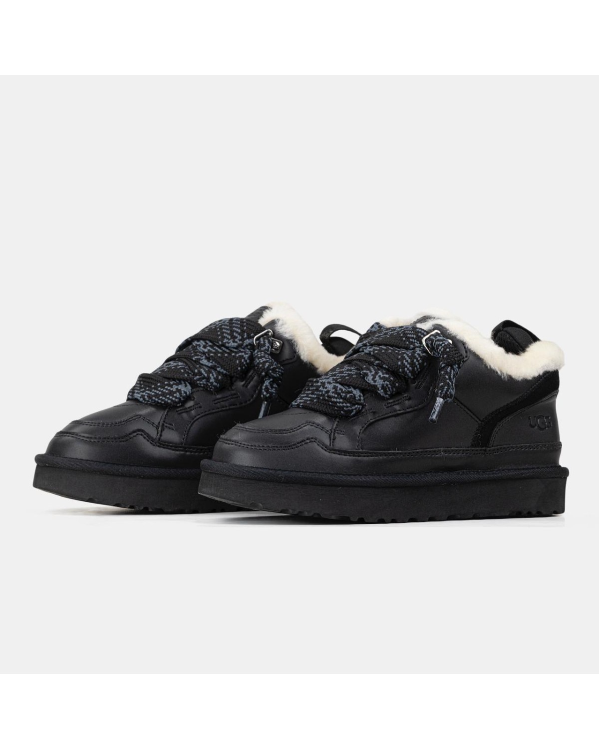 UGG Lowmel Sneaker Leather Black