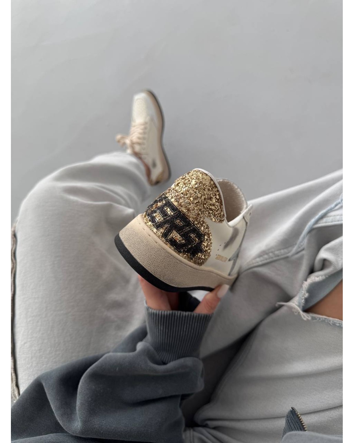 Golden Goose Ballstar Golden Cream