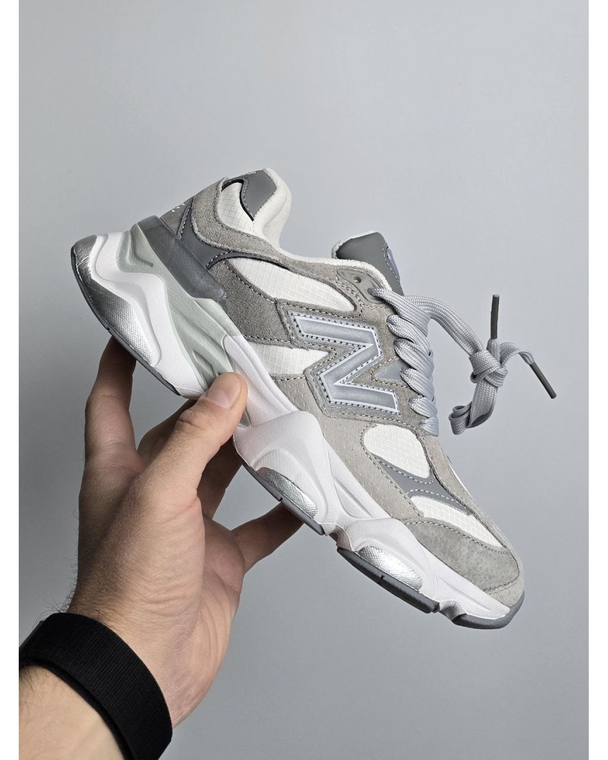 New Balance 9060 Gore-Tex  Light Gray White