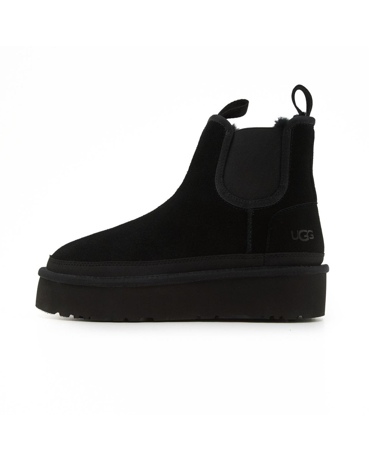 UGG Neumel Platform Chelsea Black