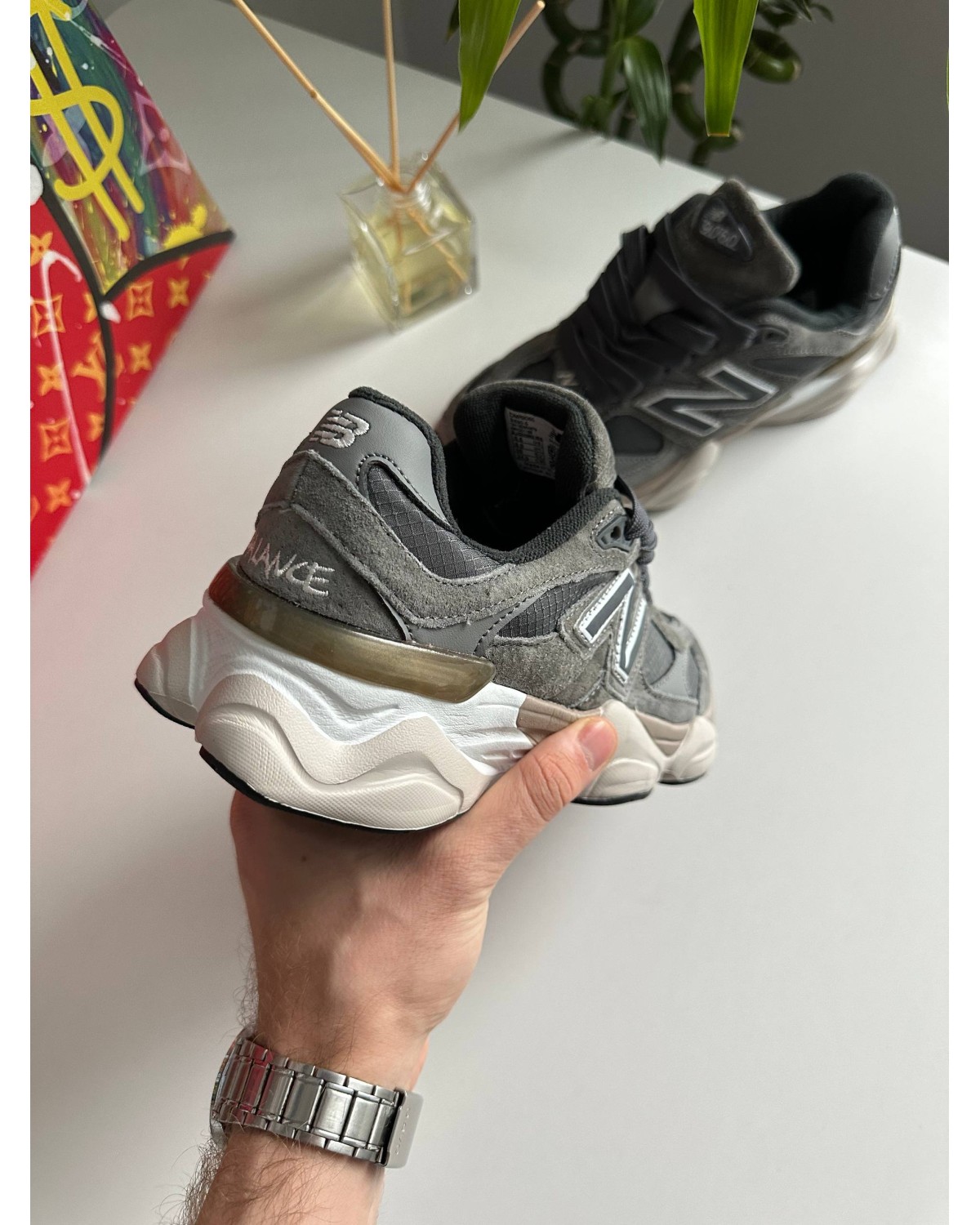 New Balance 9060 Grey Thermo