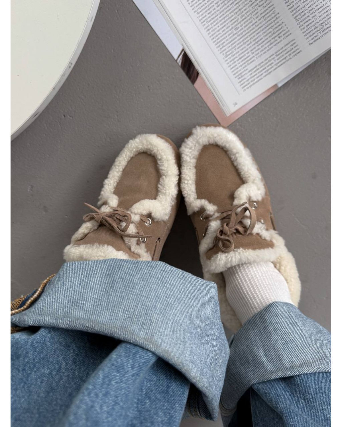 Miu Miu Loafers Beige