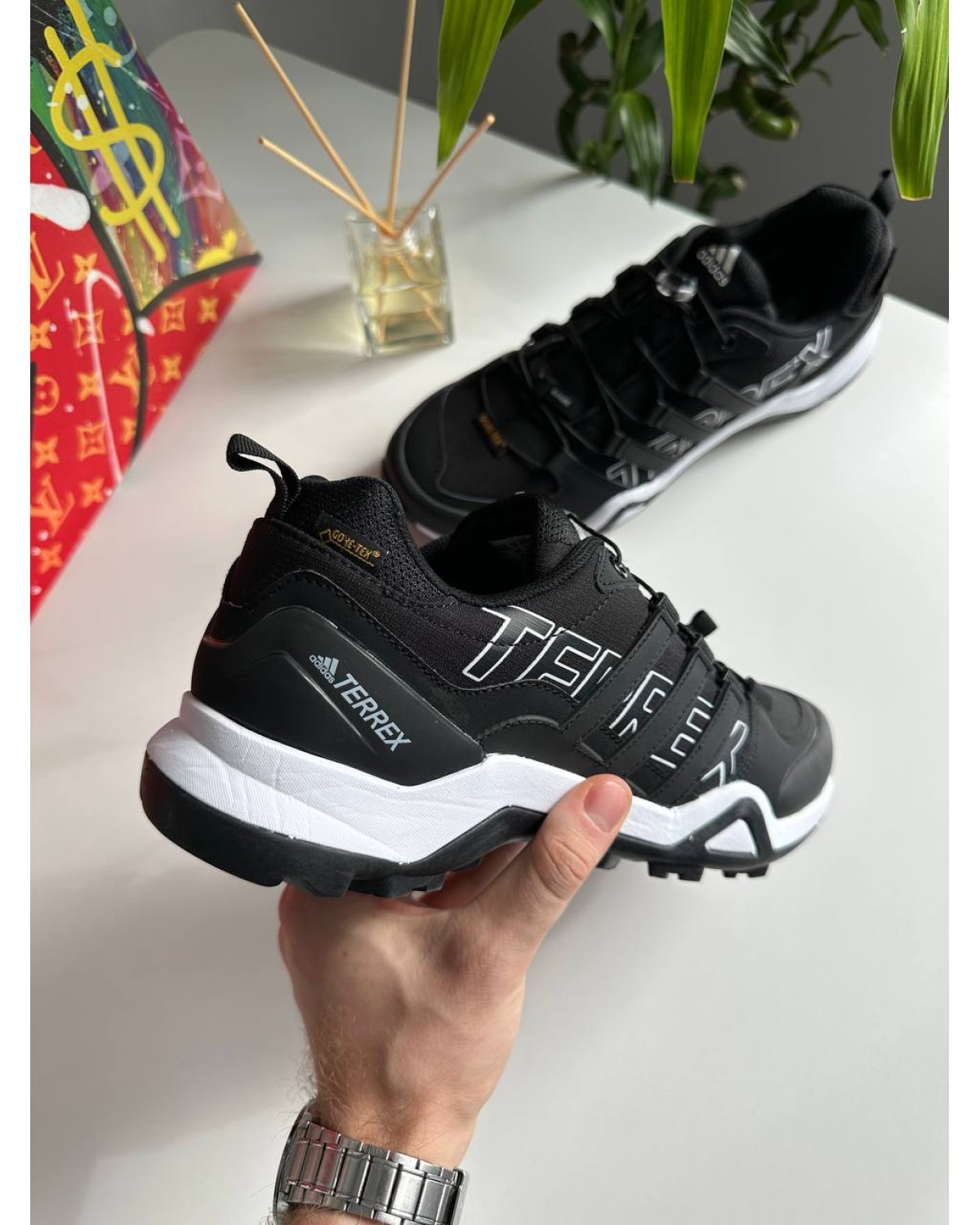 Adidas TERREX Black White Thermo Adidas TERREX Black White Thermo