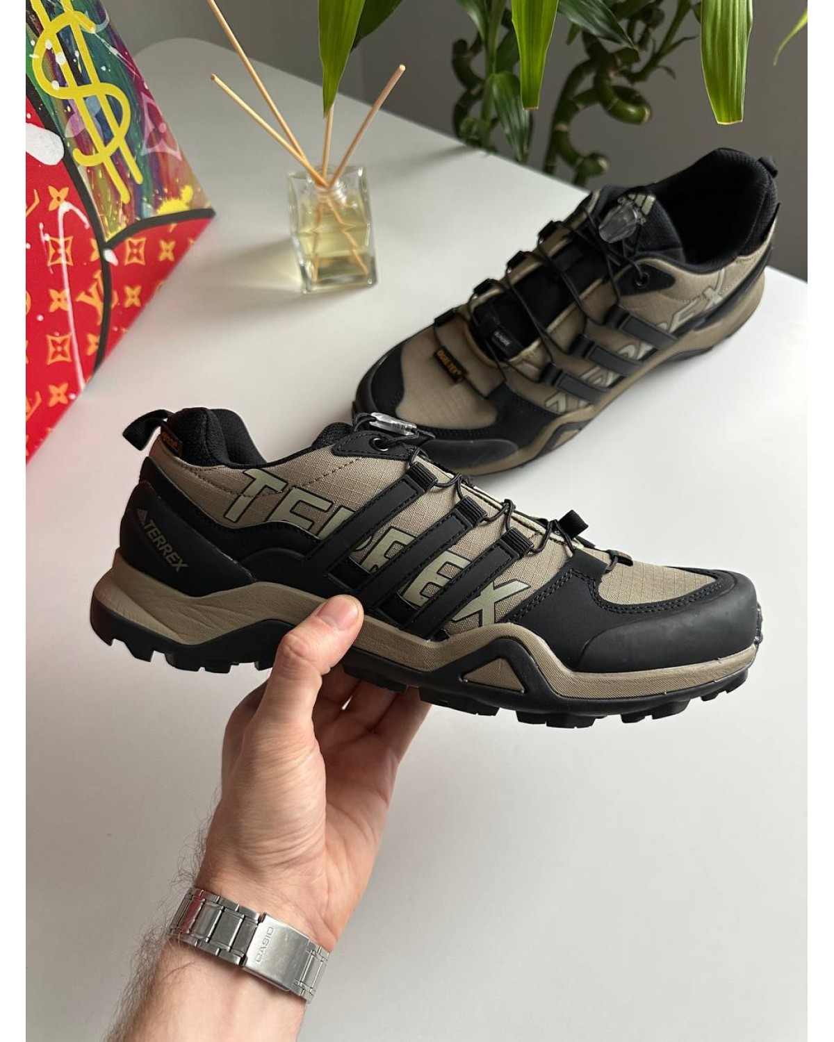 Adidas TERREX Beige Black Thermo