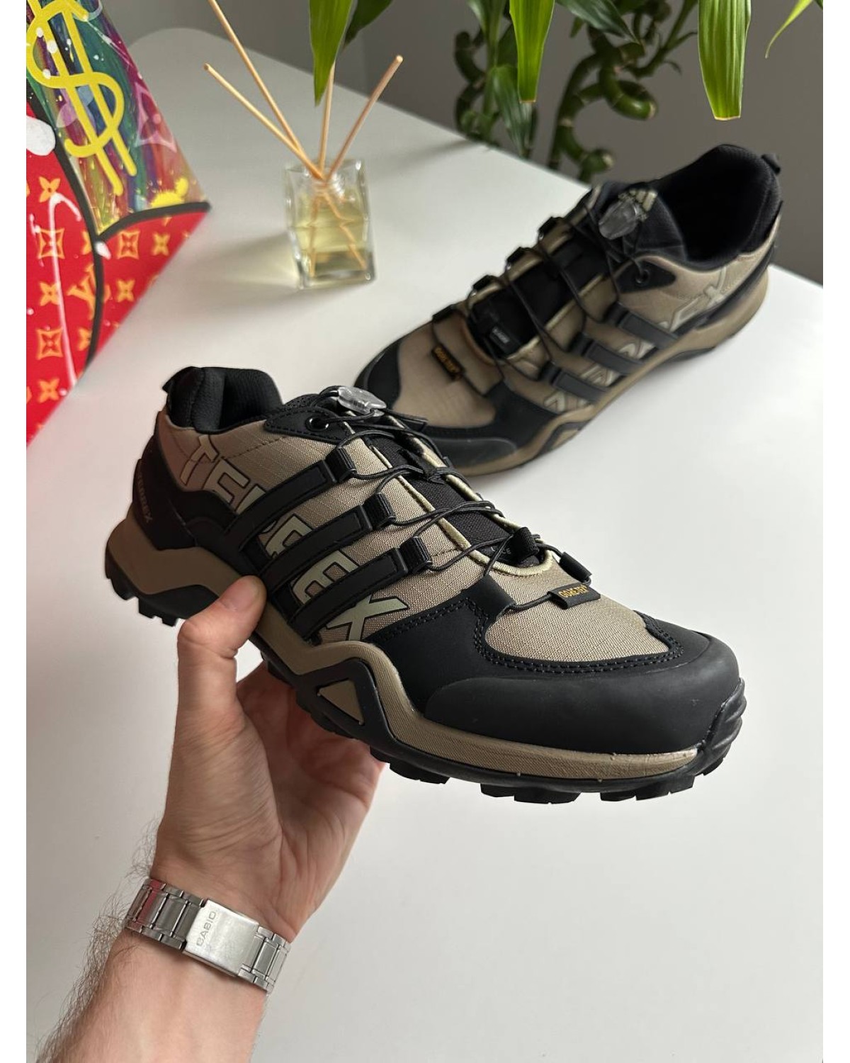 Adidas TERREX Beige Black Thermo Adidas TERREX Beige Black Thermo