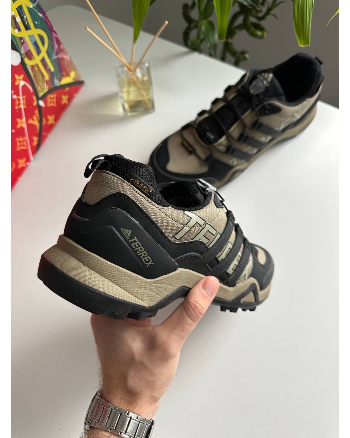 Adidas TERREX Beige Black Thermo Adidas TERREX Beige Black Thermo