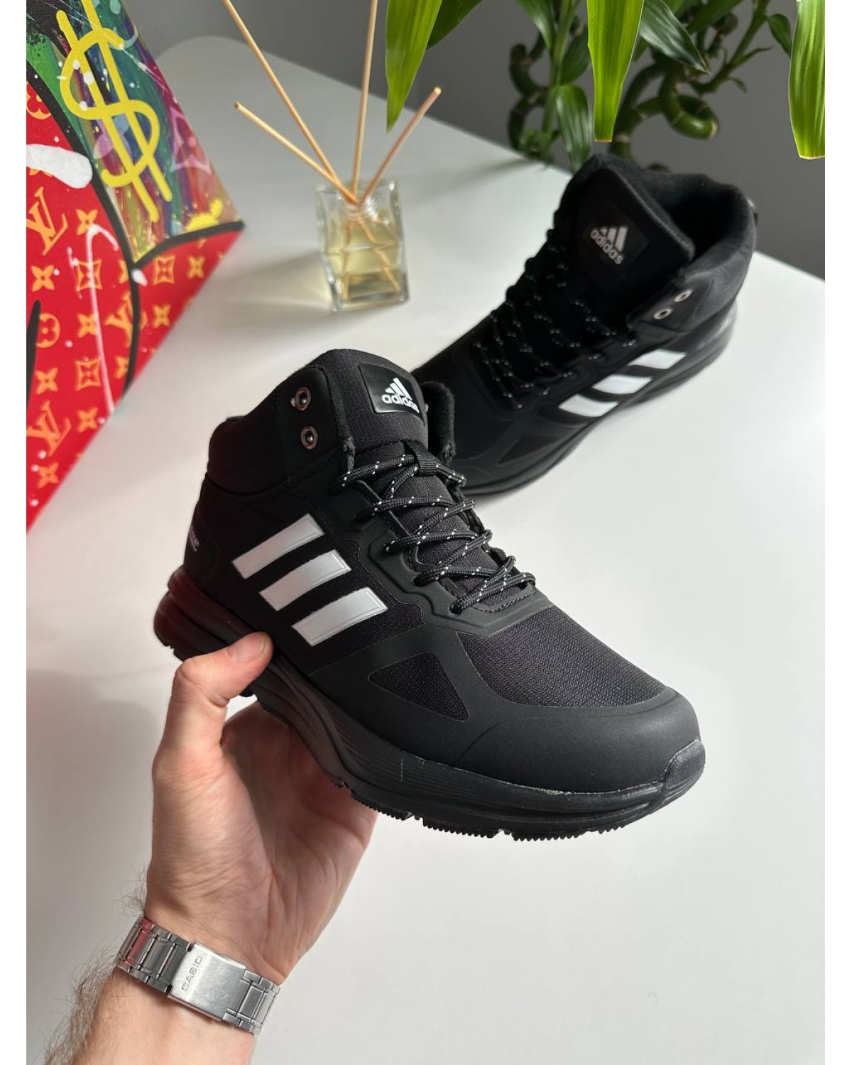 Adidas Terrex Black White Fur Adidas Terrex Black White Fur