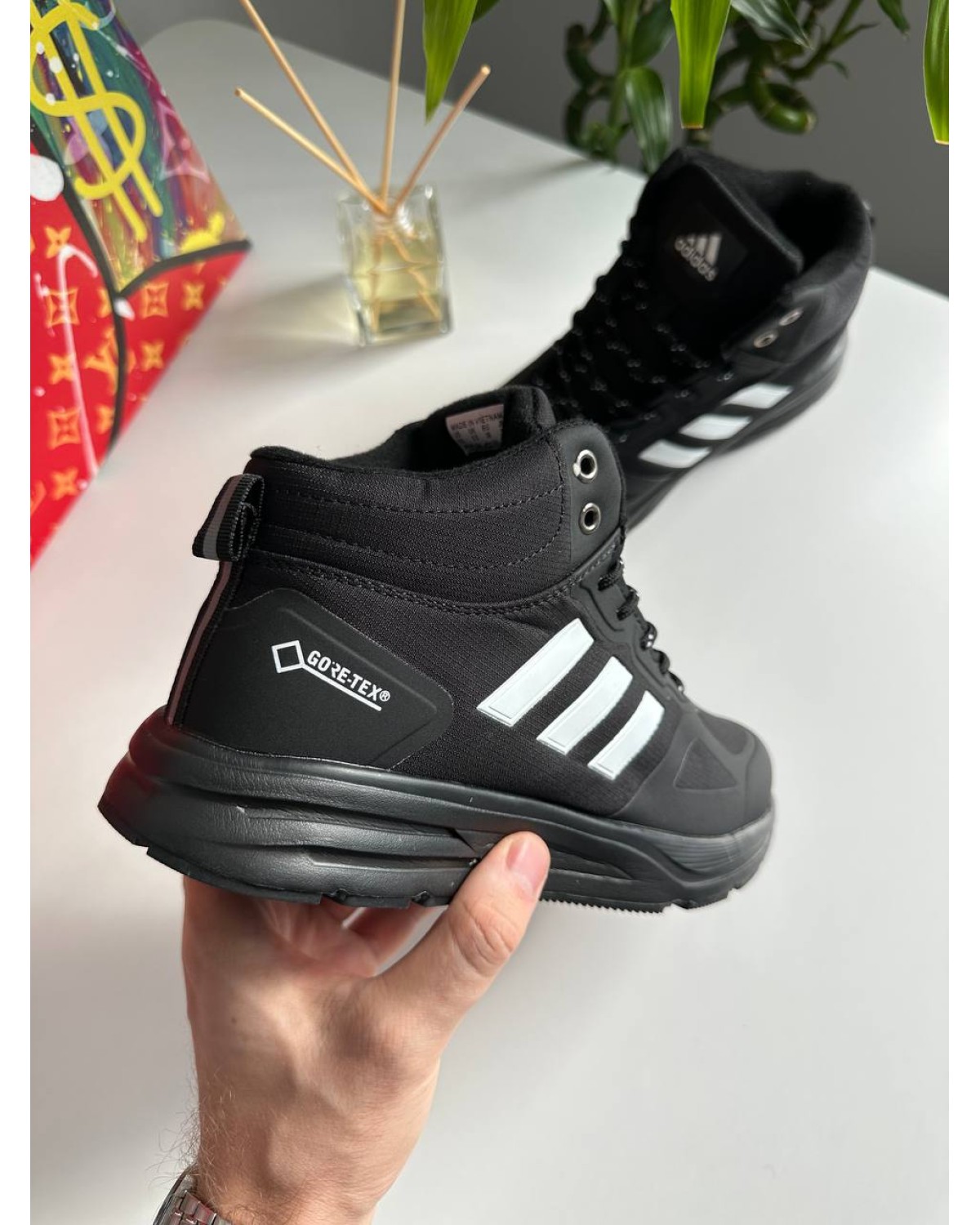 Adidas Terrex Black White Fur Adidas Terrex Black White Fur