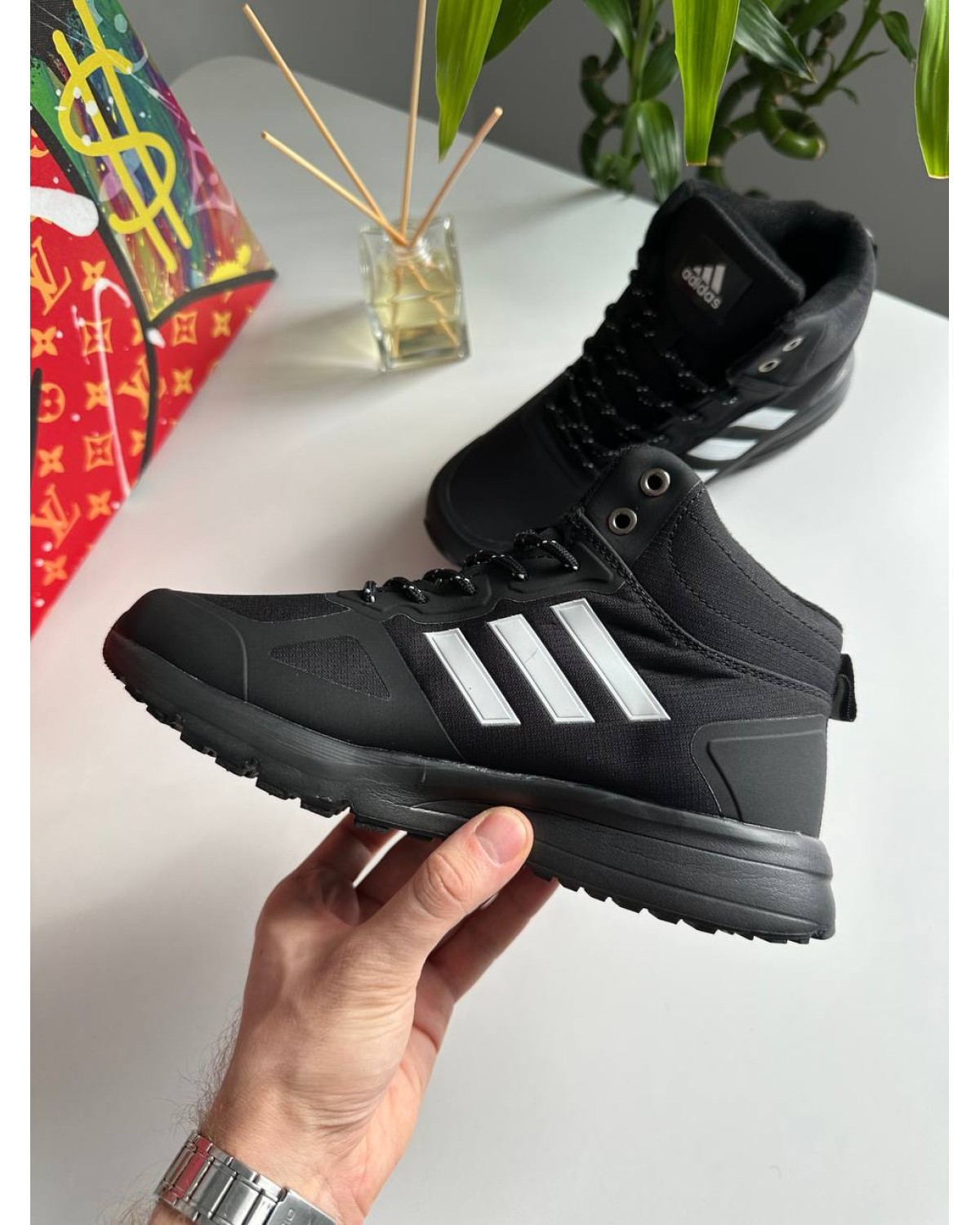 Adidas Terrex Black White Fur Adidas Terrex Black White Fur